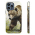 Grizzly Bear in a Field - Impact Resistant Phone Case iPhone 13 Pro Max Matte